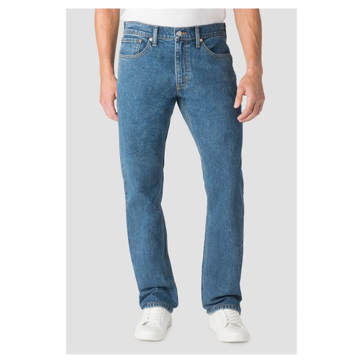 Denizen From Levi's Men's 285 Relaxed Fit Jeans - Medium Stonewash