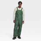 Men's Snow Bib Pants - All In Motion Olive Green