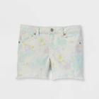 Girls' Tie-dye Jean Shorts - Cat & Jack L Plus, One Color