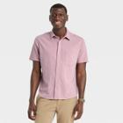 Men's Standard Fit Short Sleeve Button-down Shirt - Goodfellow & Co
