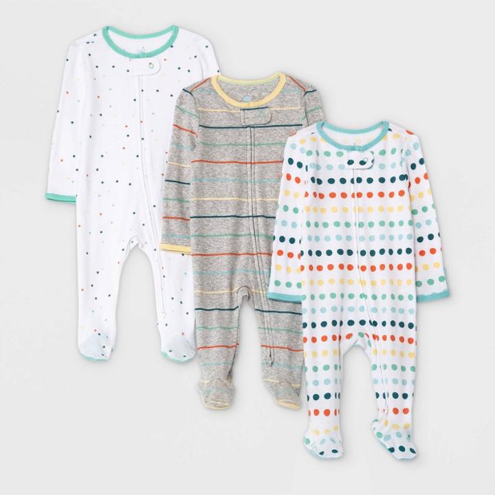 Baby 3pk Summer Bright's Sleep N' Play - Cloud Island Turquoise