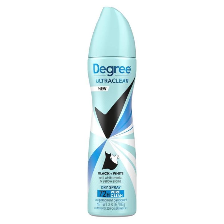Degree Ultra Clear Black + White Pure Clean Antiperspirant & Deodorant Dry