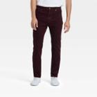 Men's Slim Straight Corduroy 5-pocket Pants - Goodfellow & Co Purple