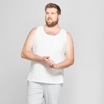 Men's Regular Fit Tank Top - Goodfellow & Co True White