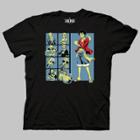 Ripple Junction Men's One Piece Short Sleeve Graphic T-shirt - Black