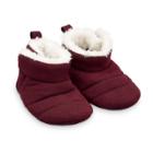 Carter's Just One You Baby Girls' Construction Slippers And Boots - Burgundy
