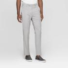 Men's 28 Slim Skinny Fit Suit Pants - Goodfellow & Co Jet Gray