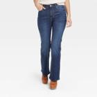 Women's High-rise Bootcut Jeans - Universal Thread Blue