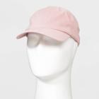 Crinkled Cotton Baseball Hat - Goodfellow & Co Pink
