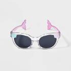 Toddler Glitter Mermaid Sunglasses - Cat & Jack Black