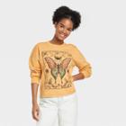 Zoe+liv Women's Butterfly Tarot Card Graphic Sweatshirt - Yellow