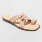 Women's Jessa Toe Loop Sandals - A New Day Gray