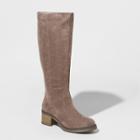 Women's Charlene Stitch Detail Fashion Boots - Universal Thread Gray