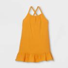 Toddler Girls' Flounce Cover Up - Cat & Jack Yellow