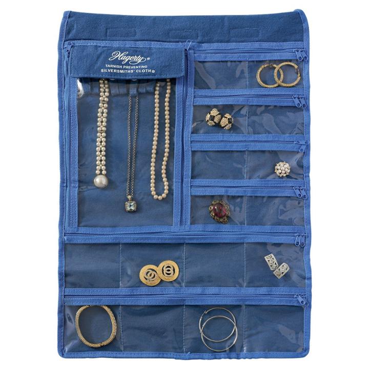 Hagerty Zippered 35 Pouch Jewelry Keeper Made From Hagerty Silversmiths' Cloth With R-22 Tarnish Preventative, Adult Unisex, Size: