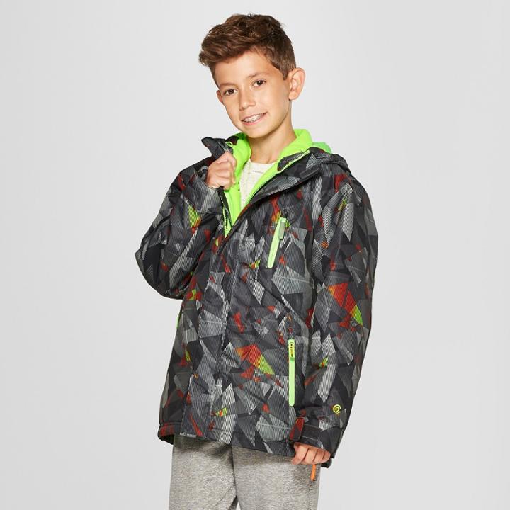 Boys' 3-in-1 Reversible System Jacket - C9 Champion Green