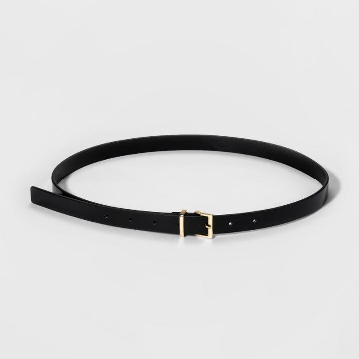 Women's Perf Belts - A New Day Black