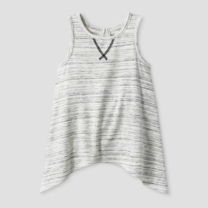 Toddler Girls' Sleeveless Tank Top - Cat & Jack Almond Cream