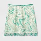 Girls' Mesh Skirt - Art Class Green