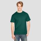 Hanes Men's Big & Tall Short Sleeve Beefy T-shirt - Forest (green)