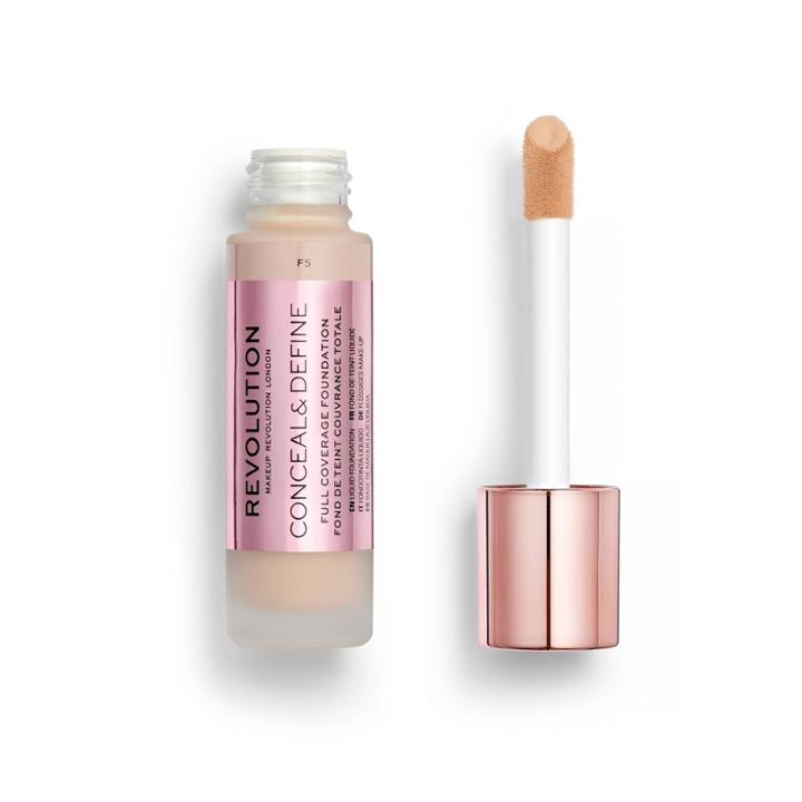 Makeup Revolution Conceal & Define Foundation - F5