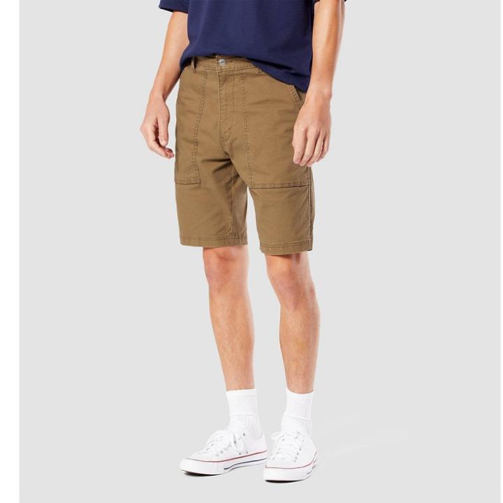 Denizen From Levi's Men's 10 Modern Utility Shorts - Brown
