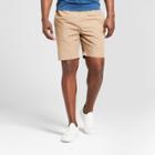 Men's 8 Tech Drawstring Fashion Shorts - Goodfellow & Co Sculptural Tan