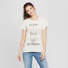 Women's Disney Winnie The Pooh Short Sleeve Mo' Honey Mo' Problems Graphic T-shirt (juniors') Ivory