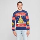 Mad Engine Men's Worth Weight Long Sleeve Sweatshirt - Navy