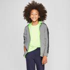 Boys' Cotton Fleece Full Zip Hoodie - C9 Champion Cool Gray Heather Xs, Light Grey Heather