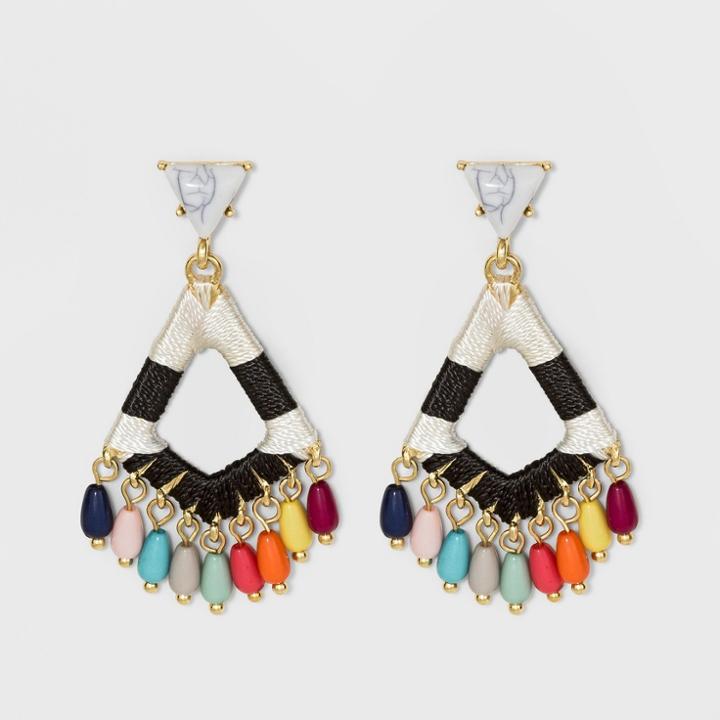 Sugarfix By Baublebar Mixed Media Drop Earrings, Girl's,
