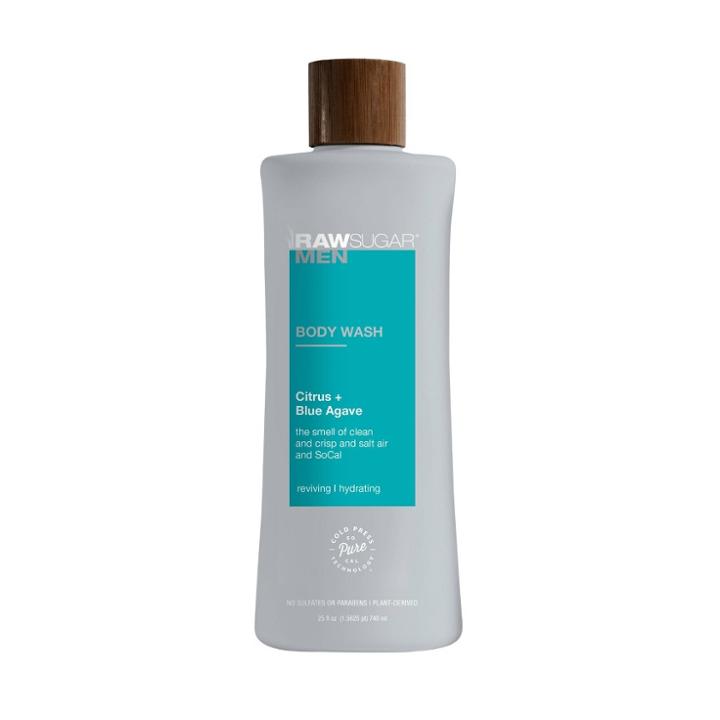 Raw Sugar Men's Body Wash Citrus + Blue Agave - 25 Fl Oz,