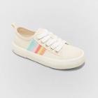 Girls' Pascale Lace-up Sneakers - Cat & Jack White