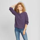 Women's Pullover Sweater - Universal Thread Purple
