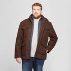 Men's Big & Tall Reversible Military Jacket - Goodfellow & Co Brown