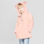 Toddler Girls' Bunny Rain Jacket - Cat & Jack Pink