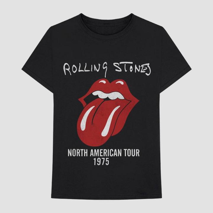 Bravado Men's The Rolling Stones Short Sleeve Graphic T-shirt - Black