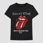Bravado Men's The Rolling Stones Short Sleeve Graphic T-shirt - Black