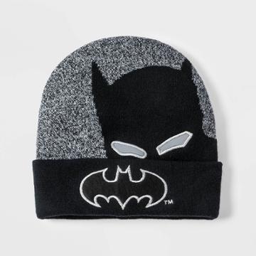 Kids' Batman Beanie, Black/gray
