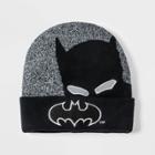 Kids' Batman Beanie, Black/gray
