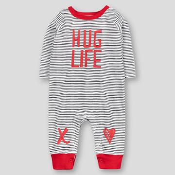 Lamaze Baby Boys' Organic Romper - Red