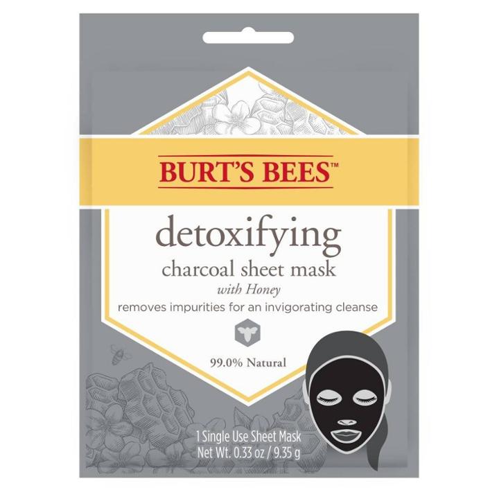 Burt's Bees Detoxifying Charcoal Sheet Face Mask