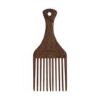 Afropick Hair Pick Engraved Hair Comb