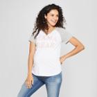 Maternity Mama Bear Short Sleeve Graphic T-shirt - Grayson Threads White