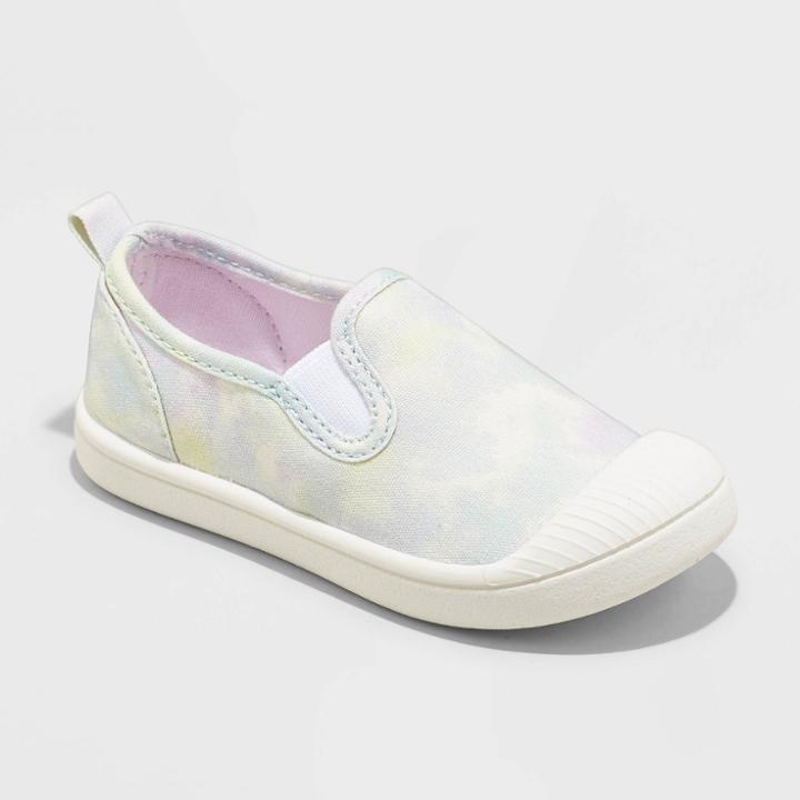 Toddler Kaleigh Slip-on Apparel Sneakers - Cat & Jack Green