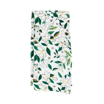 Clementine Kids Magnolia Swaddle Wrap, Green