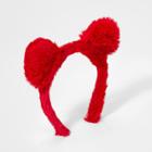 Girls' Faux Fur Cat Ears Headband - Cat & Jack Red