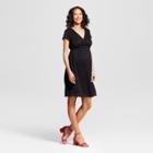 Maternity Lace Swing Dress - Isabel Maternity By Ingrid & Isabel Black