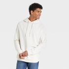 Men's Standard Fit Hooded Sweatshirt - Goodfellow & Co White