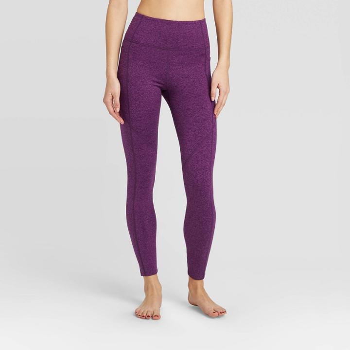 Women's 7/8 High-waisted Leggings - Joylab Purple
